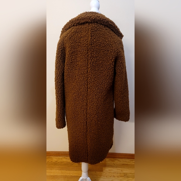 BCBGENERATION Women's Notch-Collar Teddy Coat, Created for Macy's - Picture 7 of 7